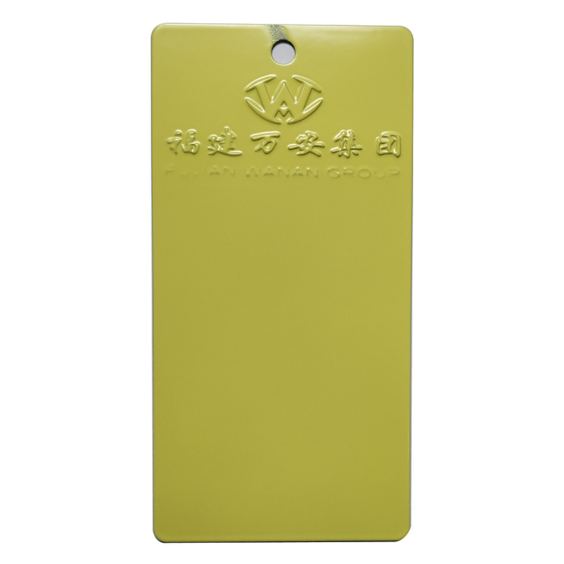 Fujian Wanan Indoor Use Bright Yellow Color Pantone 601C Smooth Surface Powder Coatings Metal Coating Powder Paint