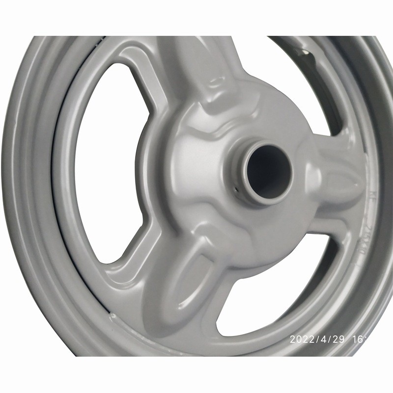 Grey Color Matte Surface Wheel Hub Powder Coating