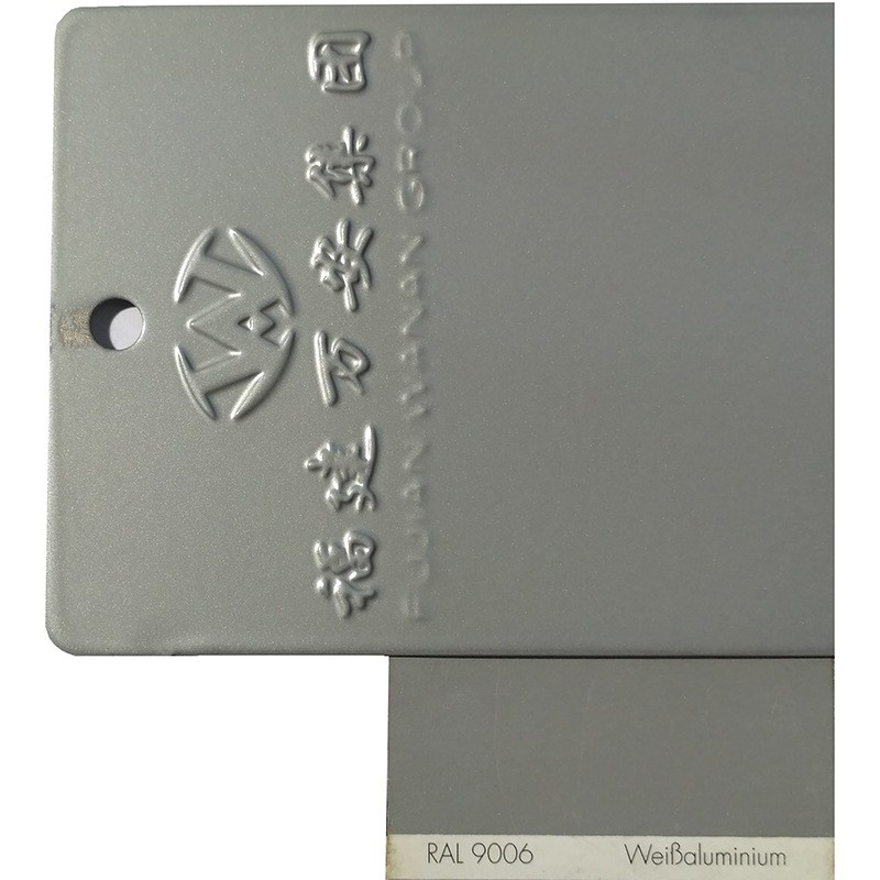 Metallic Effect Aluminum White RAL9006 Powder Coatings