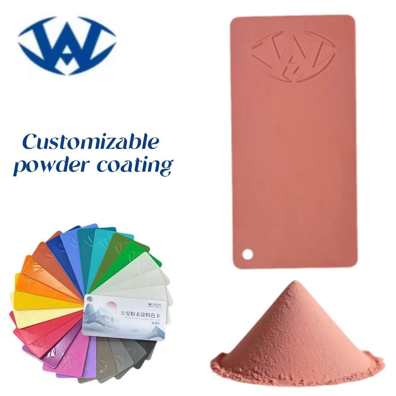 Custom Color Gloss Powder Coatings for Outdoor Ovens Thermosetting Epoxy Spray Application for Boat Paint