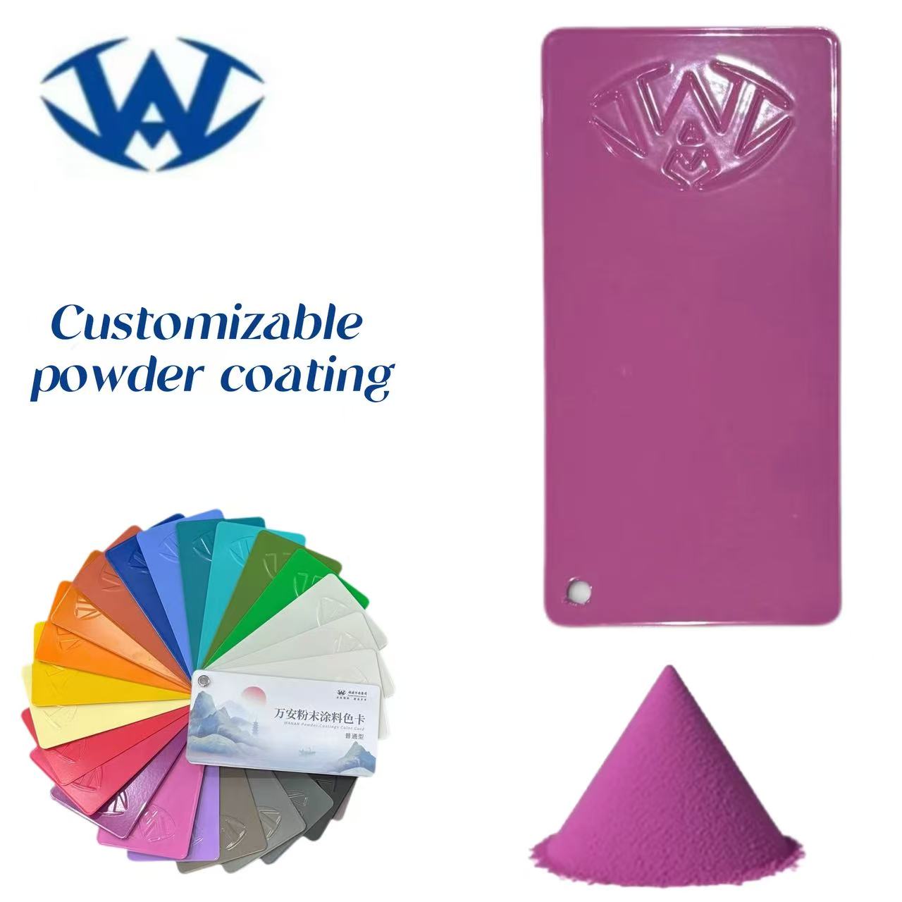 Eco-Friendly Powder Coating Custom Color Gloss Textures Thermosetting Epoxies for Outdoor Ovens and Boats Spray Application