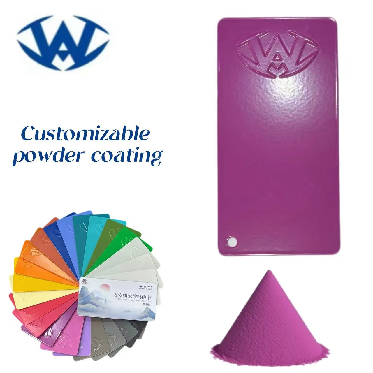 Customizable Heavy Mechanical Powder Coating Epoxy Gloss Texture for a Variety of Scenes Spray Application-for Boat Paint