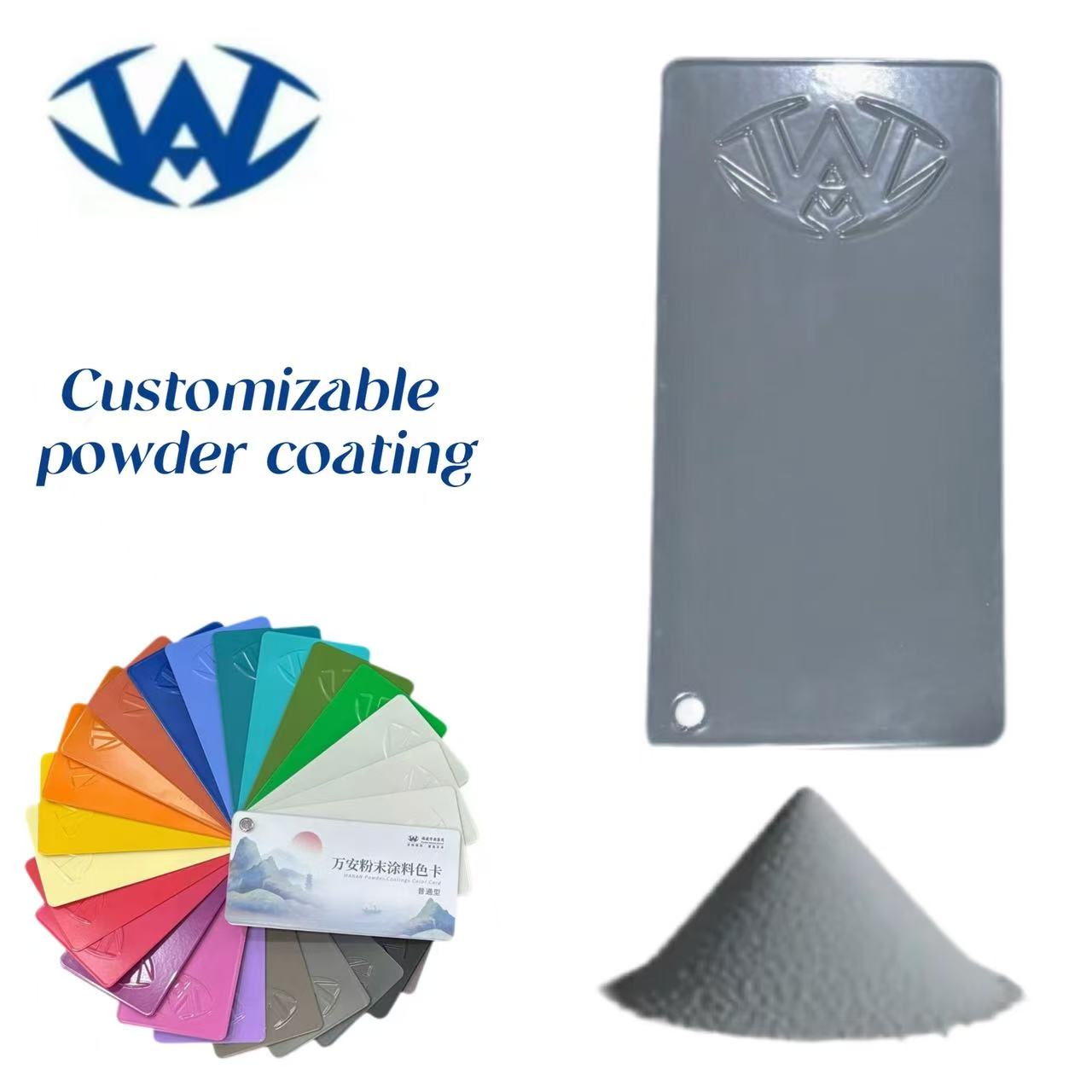 Custom powder coatings for environmental protection standards