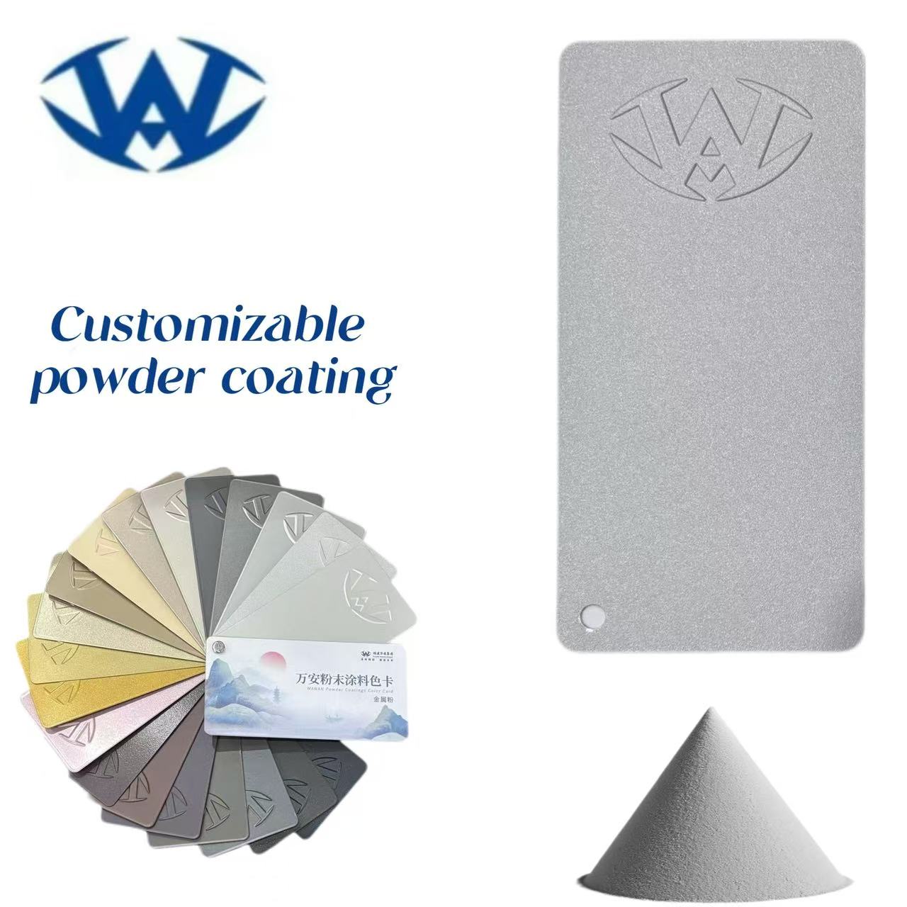 High-performance metal powder coatings - excellent adhesion and wear resistance, combining gloss and performance.
