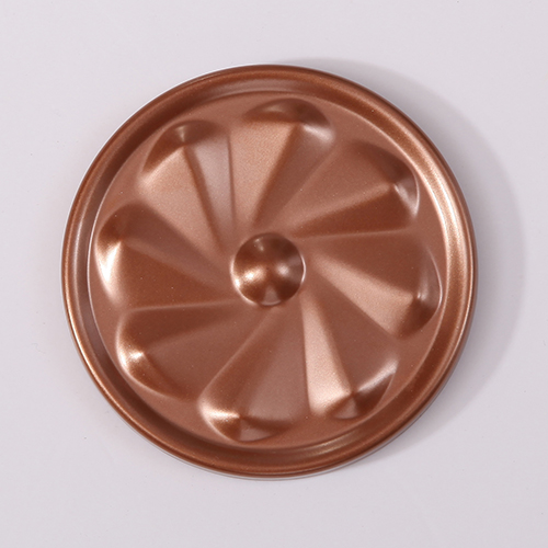 Binder metal orange powder coatings